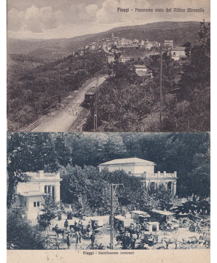 1928 Fiuggi fonte (Frosinone) - Annulli differenti