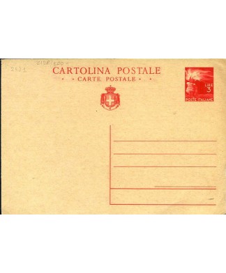 1945 cartolina postale...