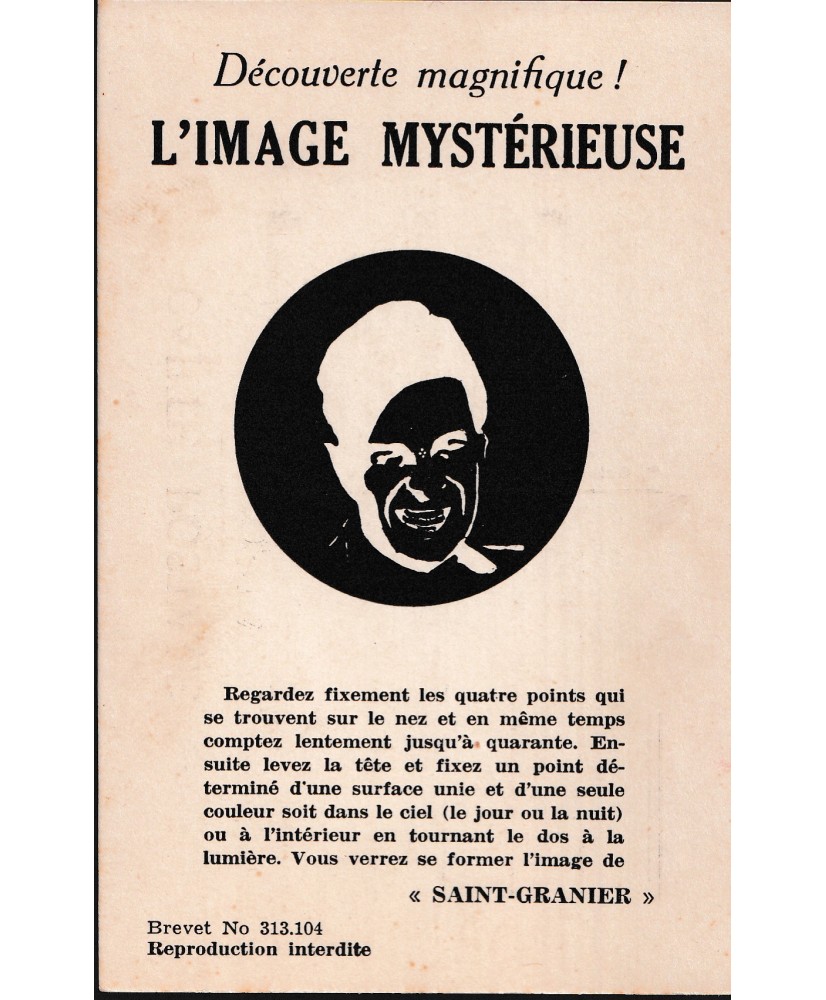 1910 cartolina immagine misteriosa