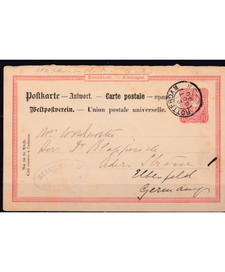 1890 Germania cartolina...