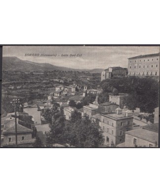 1941 Sorano (Grosseto) lato sud-est + annullo