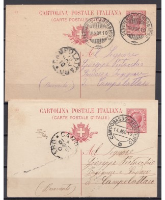 1910 cartoline postali...