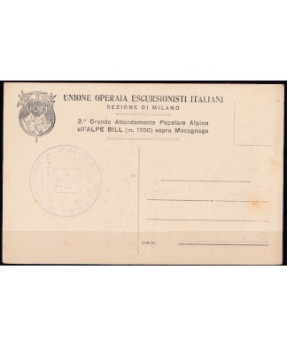 1921 cartolina Alpe Bill...