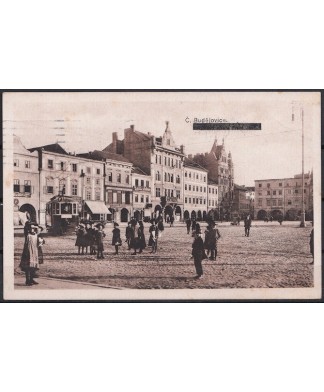 1921 Budejovice sovrastampa su Budwitz