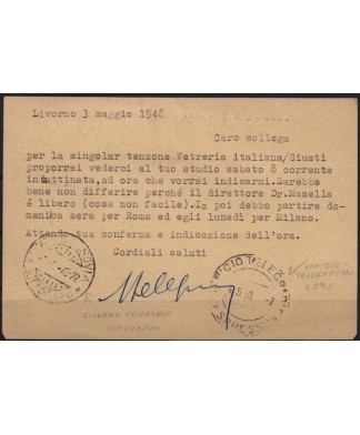 1948 Pisa Sottocapo + Ufficio Telegrafico