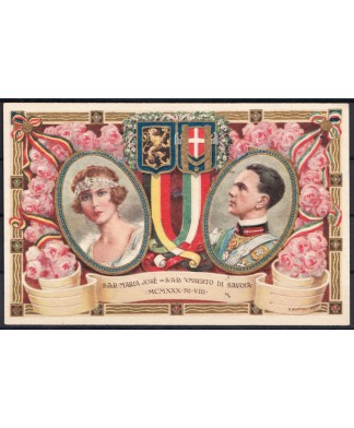 1930 Maria Jose’ e Umberto di Savoia - nuova