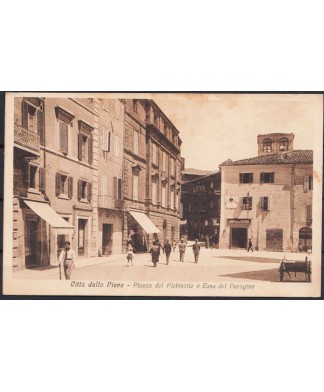 1933 Città della Pieve (Perugia) - Cartolina usata