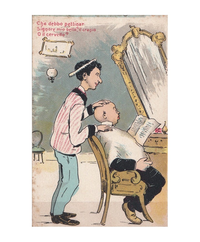 1901 umoristica pubblicità cinematografo