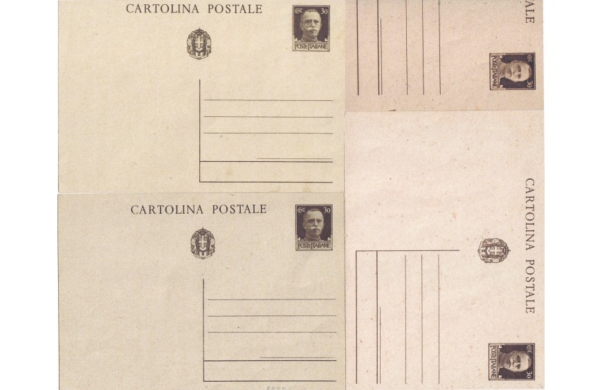 Cartoline Postali ruotate di 90°